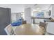 Kitchen features a round table and chairs, and granite countertops at 811 Camellia Ave, Ellenton, FL 34222