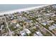 Aerial view of houses near the beach at 956 Bruce Ave, Clearwater Beach, FL 33767