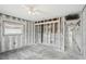 Under construction room with exposed framing at 956 Bruce Ave, Clearwater Beach, FL 33767