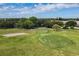 Aerial view of a lush green golf course at 2043 Denmark St # 57, Clearwater, FL 33763