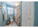 Bathroom with shower/tub and updated fixtures at 1207 Bluewater Dr, Sun City Center, FL 33573