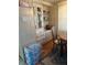 Dining area with wood table and hutch at 12501 Ulmerton Rd # 140, Largo, FL 33774