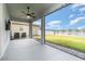 Relaxing screened patio overlooking a lake at 13513 White Sapphire Rd, Riverview, FL 33579