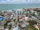 Aerial view of house near the beach and ocean at 137 91St Ave, Treasure Island, FL 33706