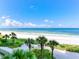 Stunning ocean and beach view from condo balcony at 1600 Gulf Blvd # 213, Clearwater Beach, FL 33767