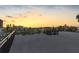 Expansive rooftop deck with ocean views and city skyline at 18077 3Rd St, Redington Shores, FL 33708