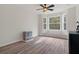 Spacious bedroom with bay window and wood floors at 19387 Hidden Oaks Dr, Brooksville, FL 34604