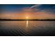 Beautiful sunset reflecting off the tranquil waters of the lake at 2221 Swedish Dr # 11, Clearwater, FL 33763