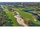 Aerial view of the golf course and surrounding area at 2333 Feather Sound Dr # A511, Clearwater, FL 33762