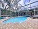 Relaxing screened pool area, perfect for outdoor enjoyment at 2898 Grey Oaks Blvd, Tarpon Springs, FL 34688