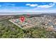 Aerial view showcasing home location in waterfront community at 3431 Palometa Dr, Hernando Beach, FL 34607