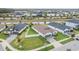 Single Gathering home with two-car garage and landscaped yard at 34432 Wynthorne Pl, Wesley Chapel, FL 33545