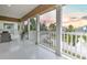 Spacious balcony offering stunning sunset views at 406 Manns Harbor Dr, Apollo Beach, FL 33572