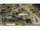 Aerial view showing lot lines for properties at 5414 N River Shore Dr and 509 W Hillsbrough Drive at 5414 N River Shore Dr, Tampa, FL 33603