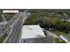 Aerial view of a lot located at 607 W Hillsborough Ave at 5414 N River Shore Dr, Tampa, FL 33603