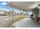 Backyard patio with a table and chairs at 5927 3Rd N Ave, St Petersburg, FL 33710