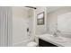 Clean bathroom with shower/tub combo and vanity at 10873 Gentle Current Way, Parrish, FL 34219