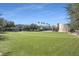 Expansive green space with shops and fountain at 15811 Oakleaf Run Dr, Lithia, FL 33547