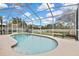 Wonderful screened pool and patio overlooking pond at 19820 Morden Blush Dr, Lutz, FL 33558