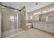 Main bathroom with soaking tub and walk-in shower at 2402 Cumberland Cliff Dr, Ruskin, FL 33570
