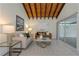 Open living space with comfortable seating, a coffee table, and natural light at 2736 Haverhill Ct # 2736, Clearwater, FL 33761