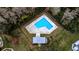 Community pool with surrounding lounge area at 2736 Haverhill Ct # 2736, Clearwater, FL 33761