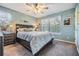 Serene bedroom with a double bed and ceiling fan at 3270 Haviland Ct # 304, Palm Harbor, FL 34684