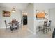 Dining area with table and chairs, kitchen view at 628 Cleveland St # 1201, Clearwater, FL 33755