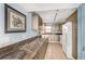 Kitchen with granite countertops and wood cabinets at 7893 Sailboat Key S Blvd # 304, South Pasadena, FL 33707
