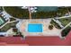 Community pool with surrounding lounge area at 7893 Sailboat Key S Blvd # 304, South Pasadena, FL 33707
