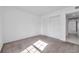 Bright bedroom with neutral carpeting and double door closet at 107 Seahorse Se Dr # A, St Petersburg, FL 33705