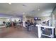 Well-equipped fitness center with various workout machines at 107 Seahorse Se Dr # A, St Petersburg, FL 33705