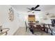 Modern dining room with wood table and stylish decor at 1224 11Th S Ave, St Petersburg, FL 33705