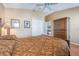 Bedroom with king-size bed and built-in wardrobe at 12308 Adventure Dr, Riverview, FL 33579