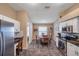 Bright kitchen with stainless steel appliances and an eat-in area at 12308 Adventure Dr, Riverview, FL 33579
