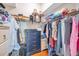Large walk-in closet with ample shelving and hanging space at 12308 Adventure Dr, Riverview, FL 33579