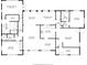 Detailed floor plan showcasing the layout of the house with room dimensions at 1545 Park N St, St Petersburg, FL 33710