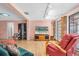 Bright Gathering room with large windows and comfortable seating at 1545 Park N St, St Petersburg, FL 33710