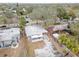 Aerial view showcasing the house and surrounding neighborhood at 1642 49Th N Ave, St Petersburg, FL 33714