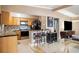 Open kitchen with breakfast bar and appliances at 1642 49Th N Ave, St Petersburg, FL 33714