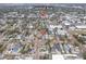 Aerial view showing home location and Central Ave at 2363 4Th S Ave, St Petersburg, FL 33712