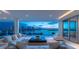 Luxury living room with city views and modern furniture at 2414 N Riverside Dr, Tampa, FL 33602