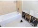 Bathroom with bathtub and exposed plumbing needing repair at 435 92Nd N Ave, St Petersburg, FL 33702