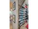 Organized walk-in closet with numerous shelves and baskets at 5220 Brittany S Dr # 201, St Petersburg, FL 33715