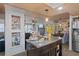 Open kitchen with island and ample storage at 5220 Brittany S Dr # 201, St Petersburg, FL 33715