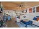 Open living room, kitchen, and dining area view at 5220 Brittany S Dr # 201, St Petersburg, FL 33715
