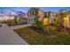 Two-story house exterior at dusk at 5913 Laurelcrest Gln, Palmetto, FL 34221