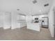 Modern kitchen with white cabinets and stainless steel appliances at 5913 Laurelcrest Gln, Palmetto, FL 34221