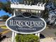 Harbor Pines Condominiums building sign at 6033 34Th W St # 45, Bradenton, FL 34210