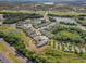 Aerial view showing home's private backyard and community at 6442 Maiden Sea Dr, Apollo Beach, FL 33572